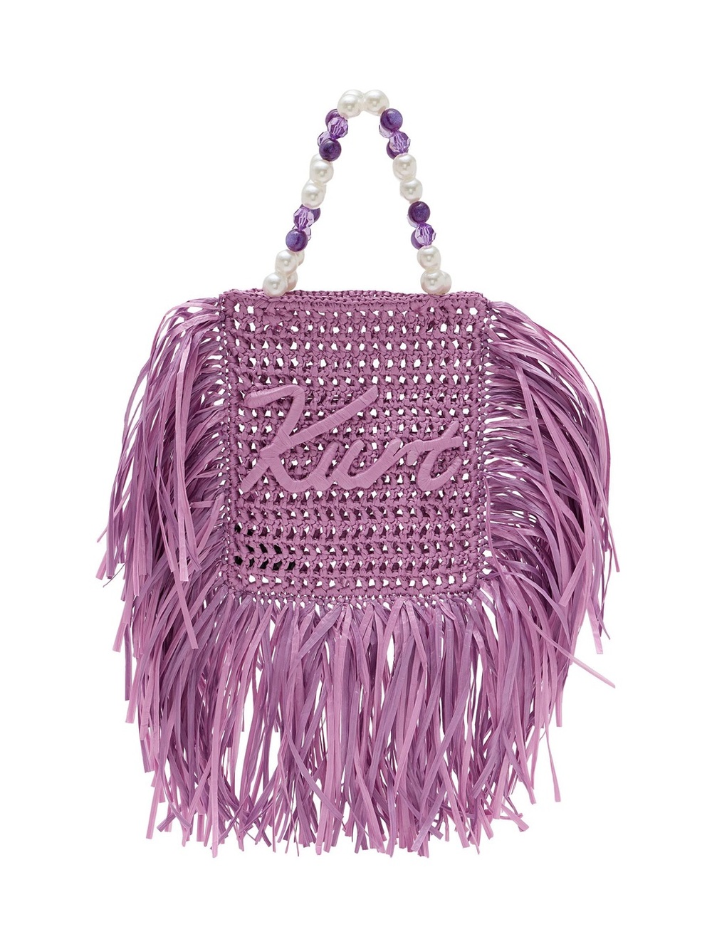 NWT Kurt Geiger Mini Tote Fringe Bag